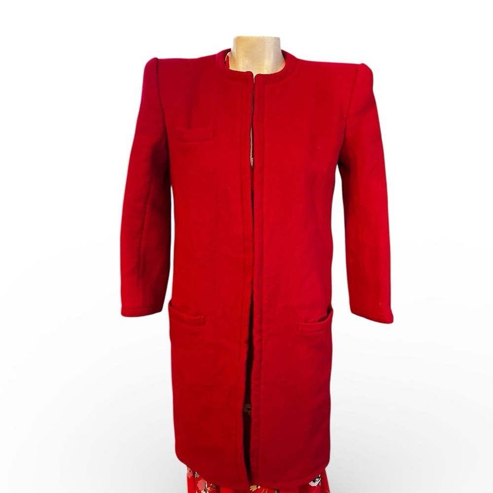 Valentino Garavani Red Women's Coat - Picture 2 of 11